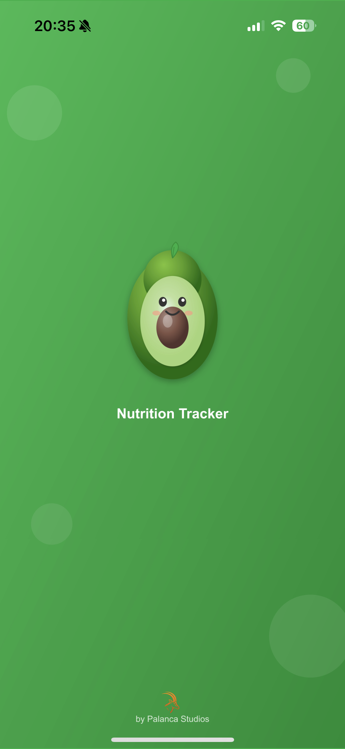 Nutrition Tracker Screenshot 1