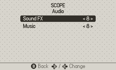 Audio Settings